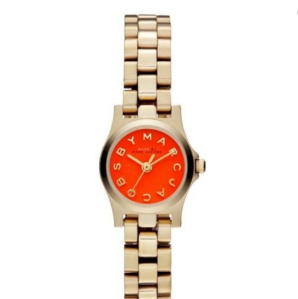 Marc Jacobs Henry Dinky Gold Watch